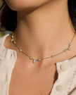 Everly Teardrop Crystal Necklace