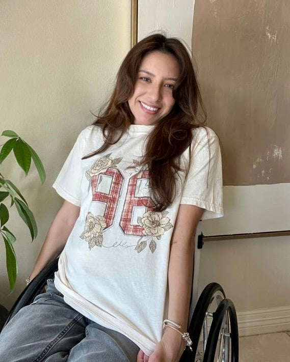 Plaid Varsity Numbers Graphic Tee