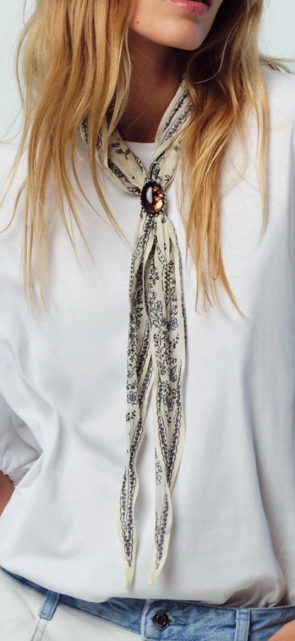 Paisley Bandana Triangle Scarf