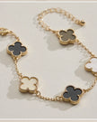 Mutli Black Clover Bracelet