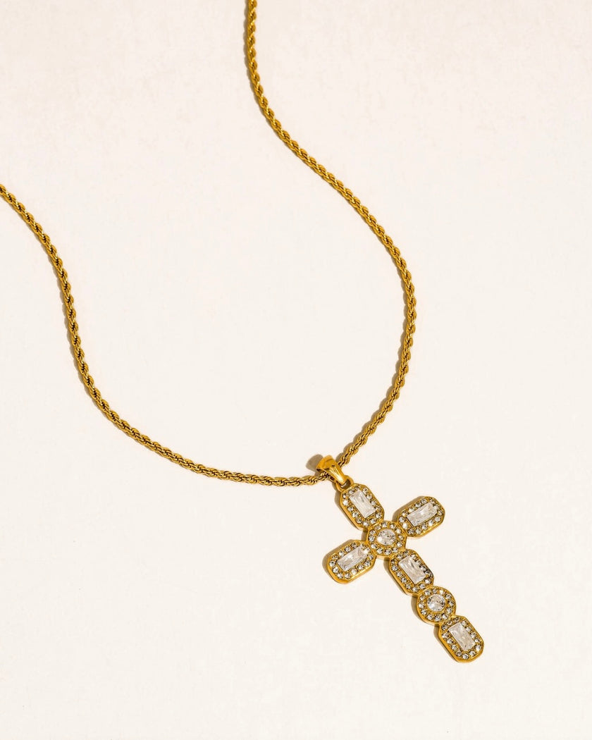 Large Cross Necklace