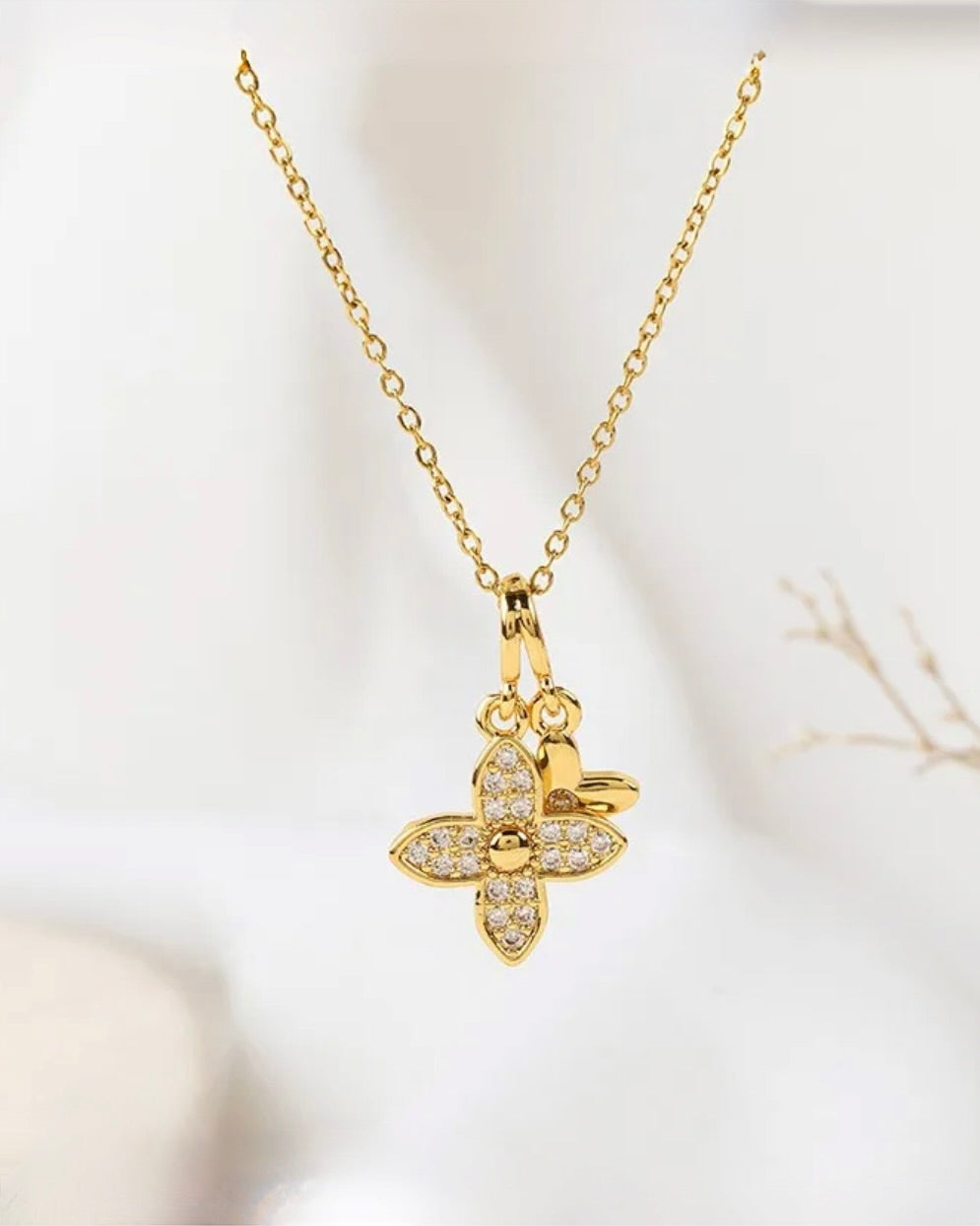 Clover Blossom Pendants