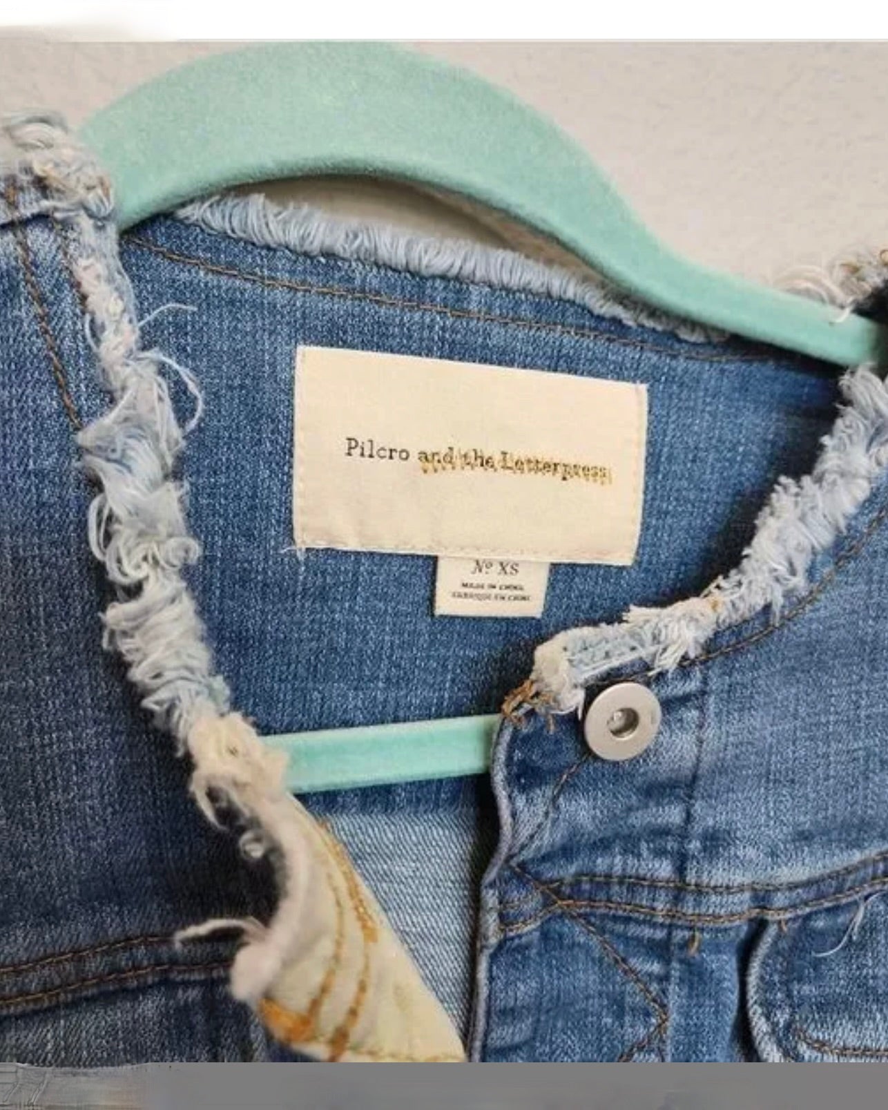 Pilcro by Anthropologie Denim Jacket (STS CLOSET)