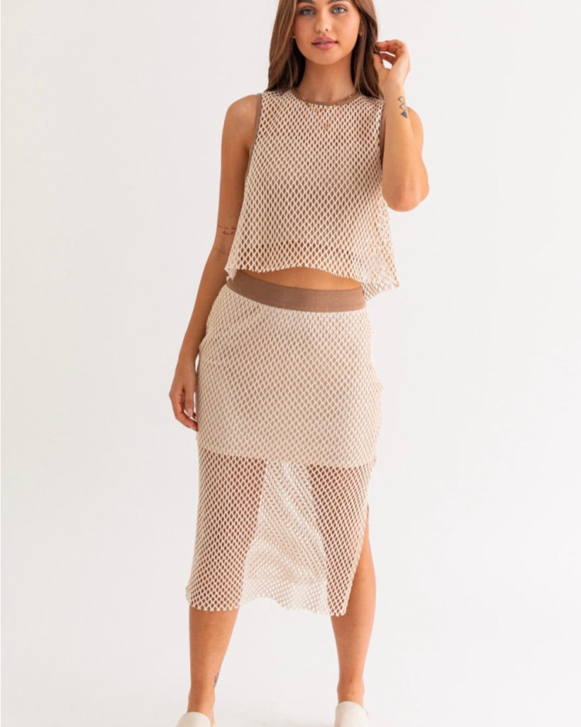 Leann Crochet Skirt