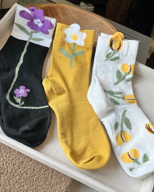 Floral Socks