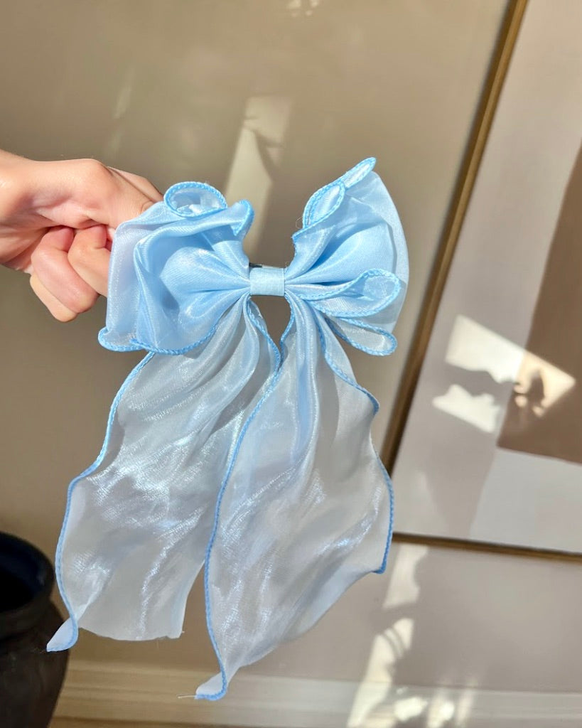 Radiant Ruffle Hair Bow