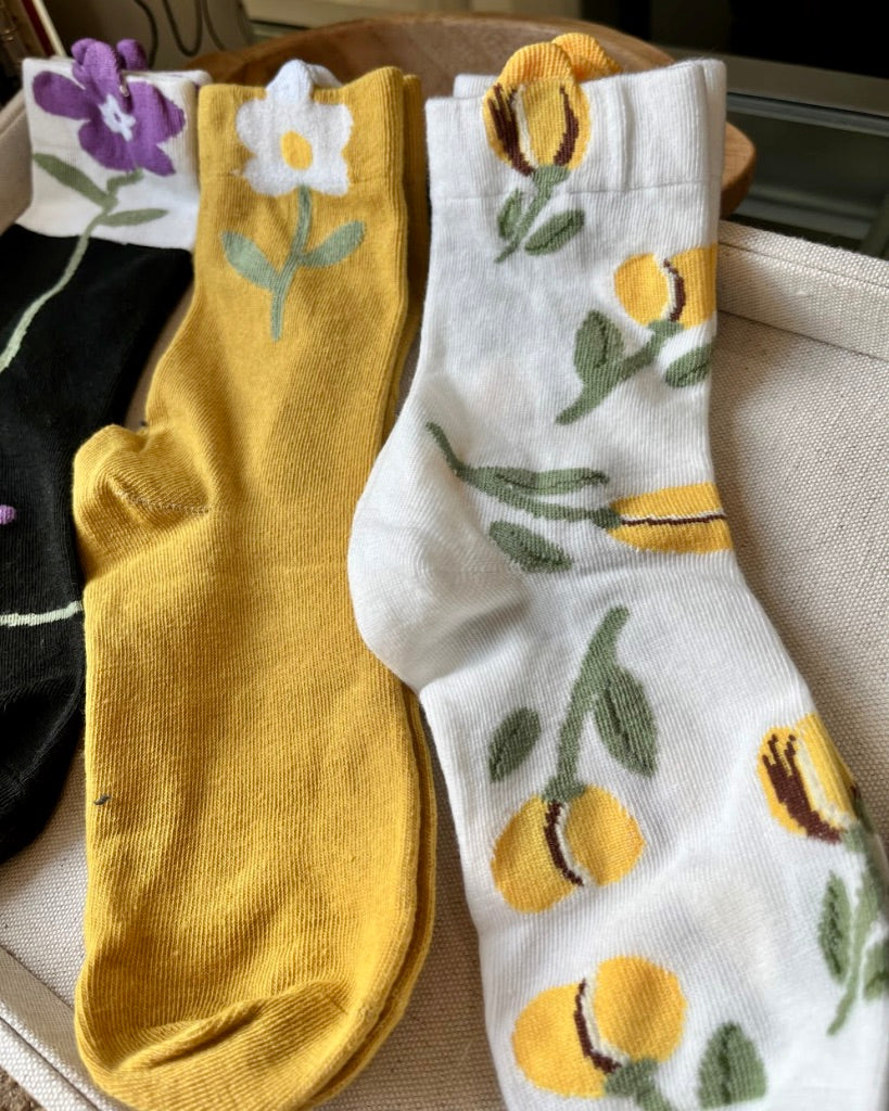 Floral Socks