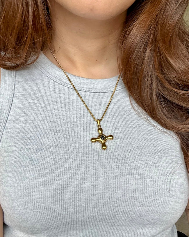 Sloan Cross Necklace