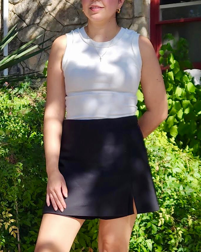 Casual Ribbed Tank Top