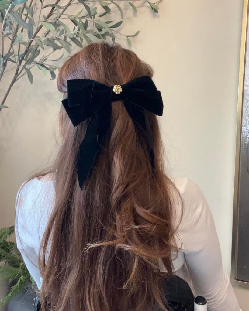 Velvet Hair Bow