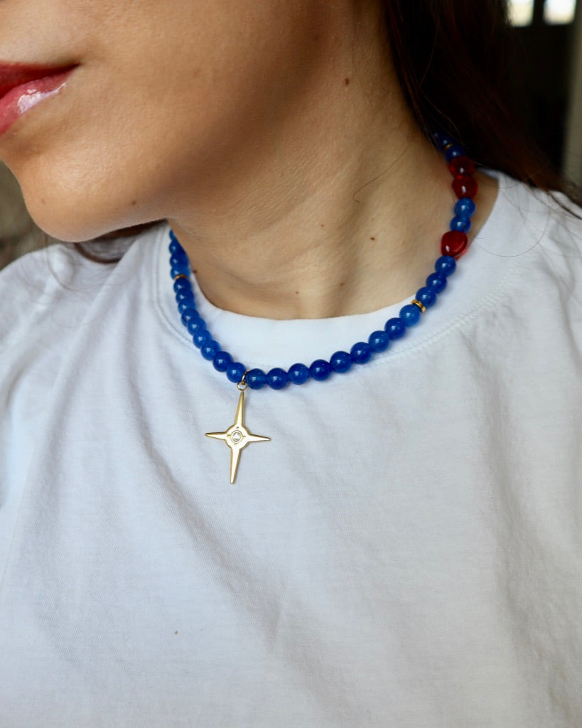 Kacey Star Beaded Necklaces