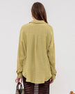 Lime Lightweight Button Down