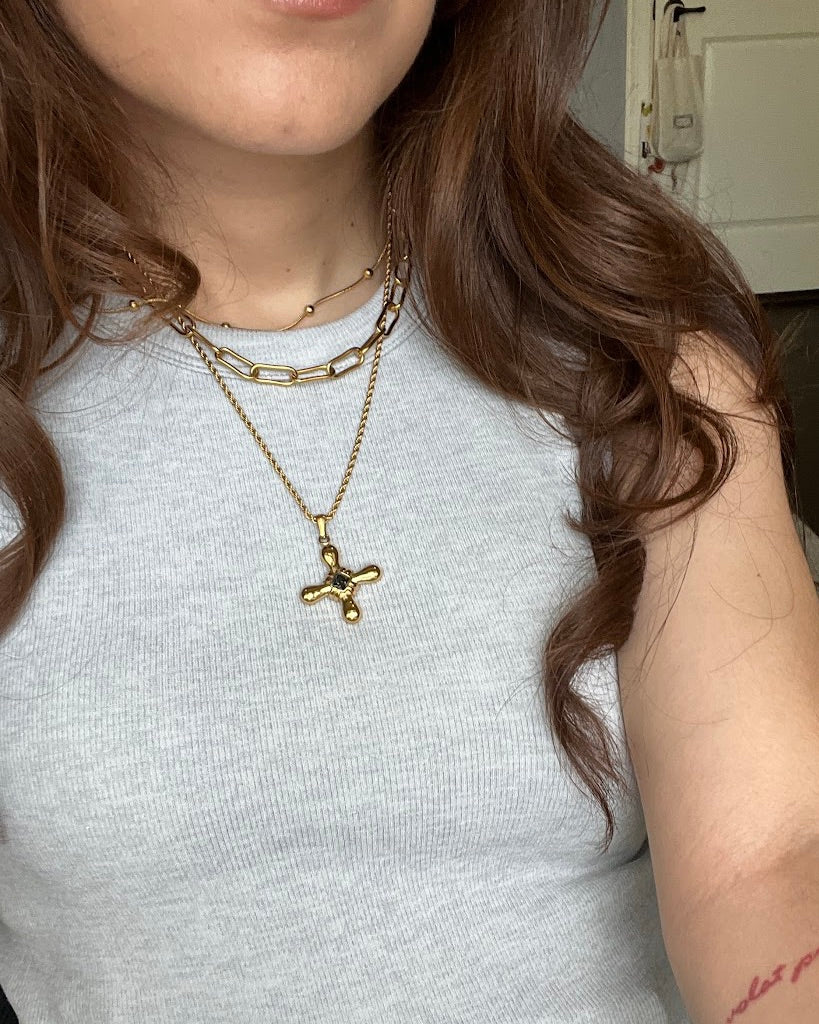 Sloan Cross Necklace