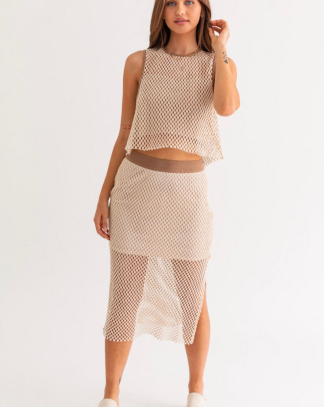 Leann Crochet Set