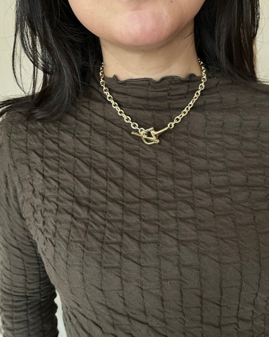 Horsebit Collar Necklace