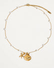 Seashell Pearl Necklace