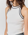Shelly Contrast Tank (Last Small)
