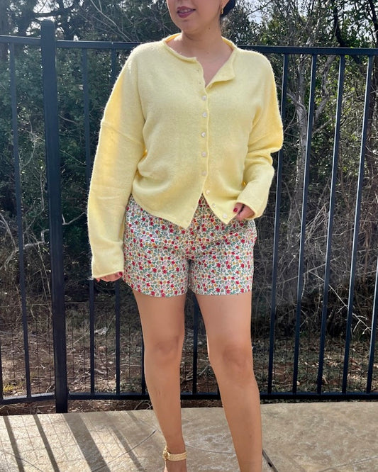 Spring Floral Shorts