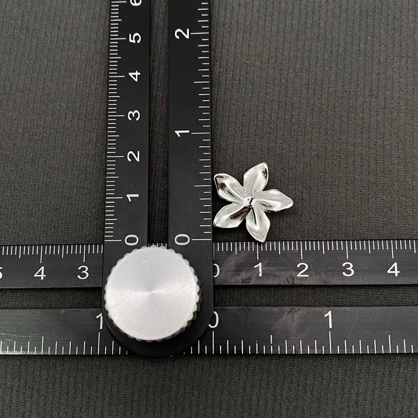 Lily Bloom Silver Earrings