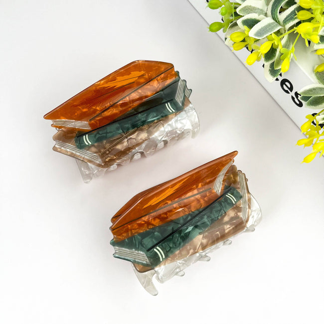Stacked Book Hair Clip (PREORDER 8.12)