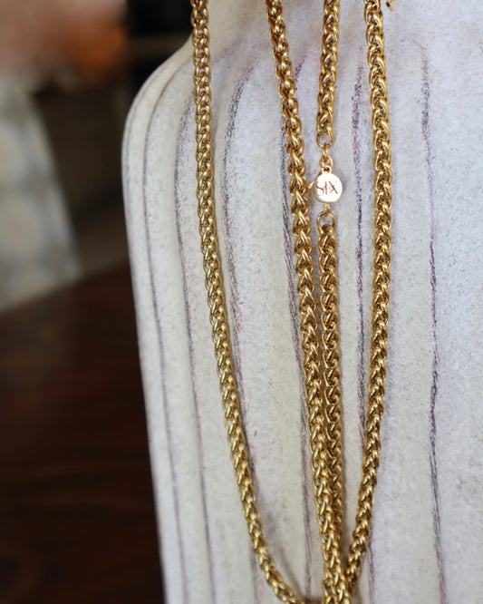 Alice Wheat Chain Necklace