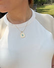 Evil Eye Opal Talisman Necklace