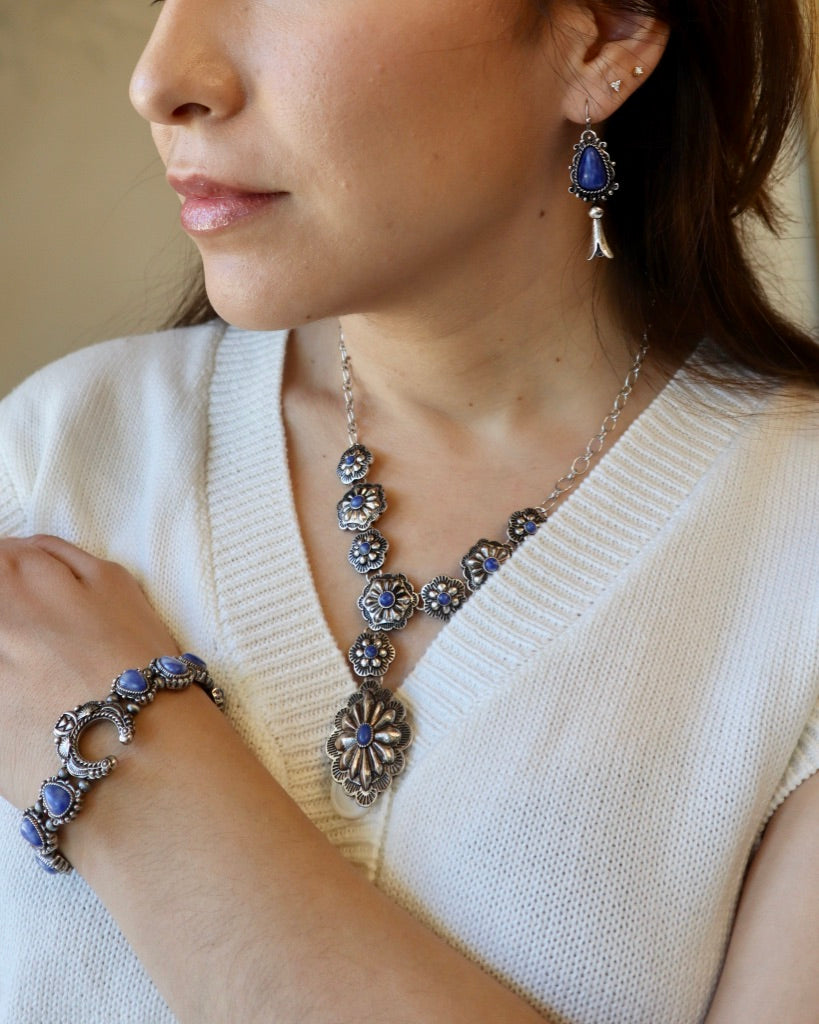 Denim Blue Stone Bracelet