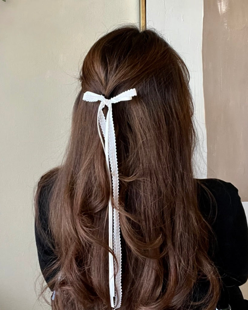 Plaid n Pretty Bow Clip