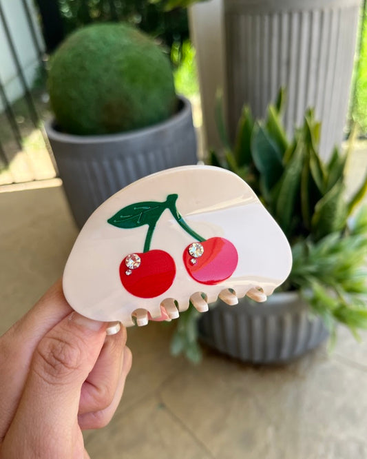 Cherry Hair Clip