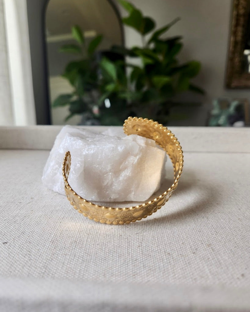 Valentina Gold Cuff