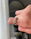 Rose Multi Colored Ring