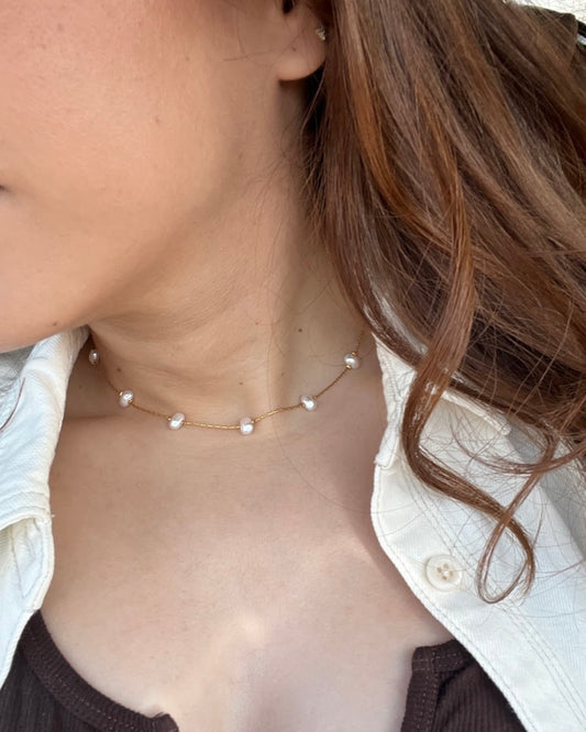 Lisette Pearl Necklace