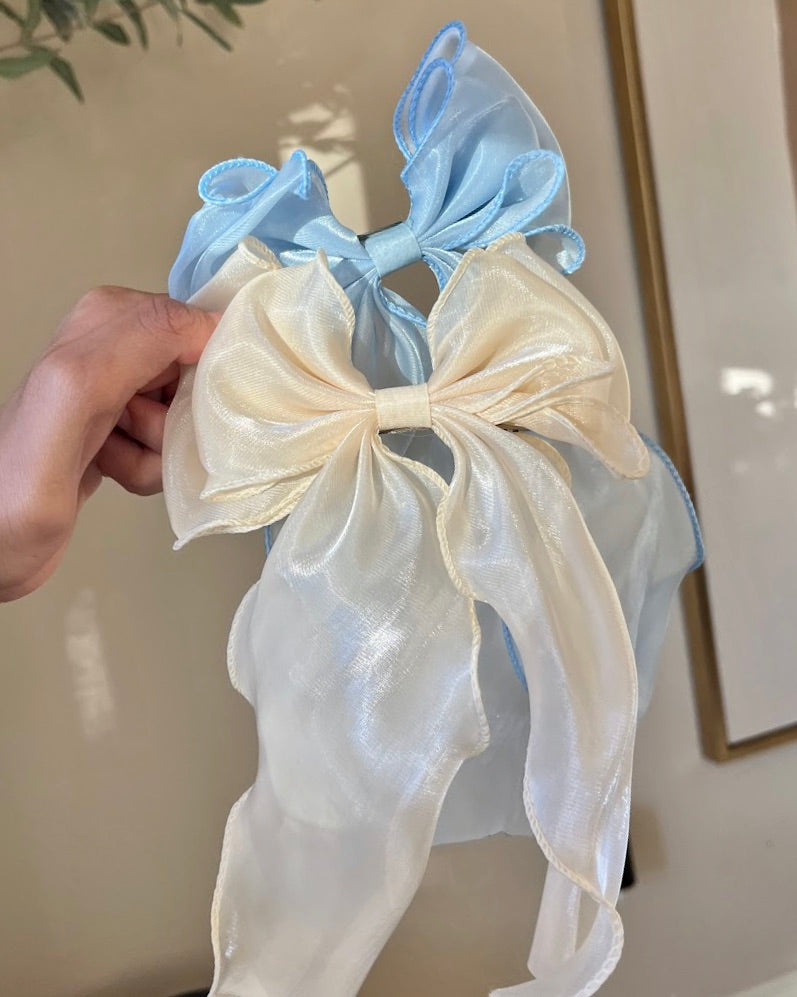 Radiant Ruffle Hair Bow