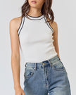 Shelly Contrast Tank (Last Small)