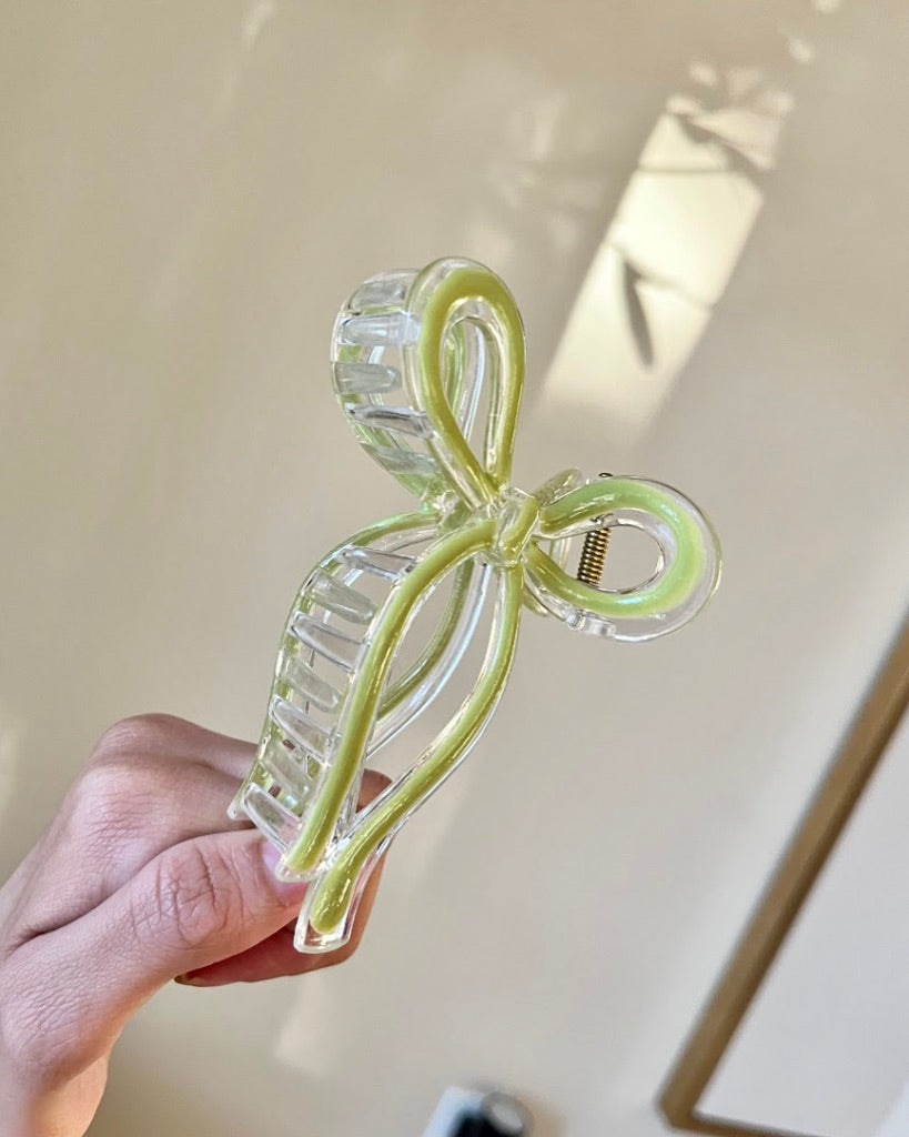 Color Pop Hair Bow Clip