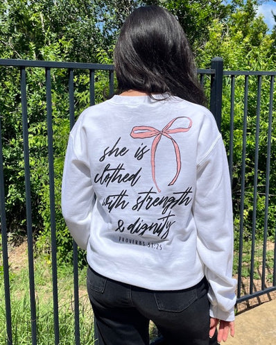 Bible Verse Sweater (Last Med)