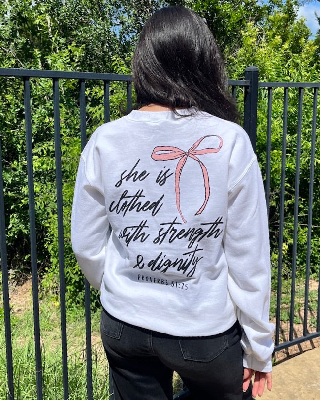 Bible Verse Sweater (Last Med)