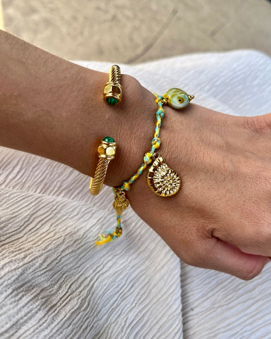 Teagan Twisted Bangle