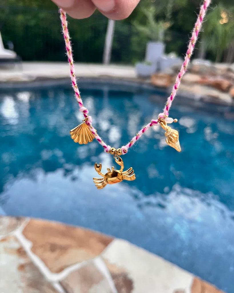 Summer Rope Charm Bracelet