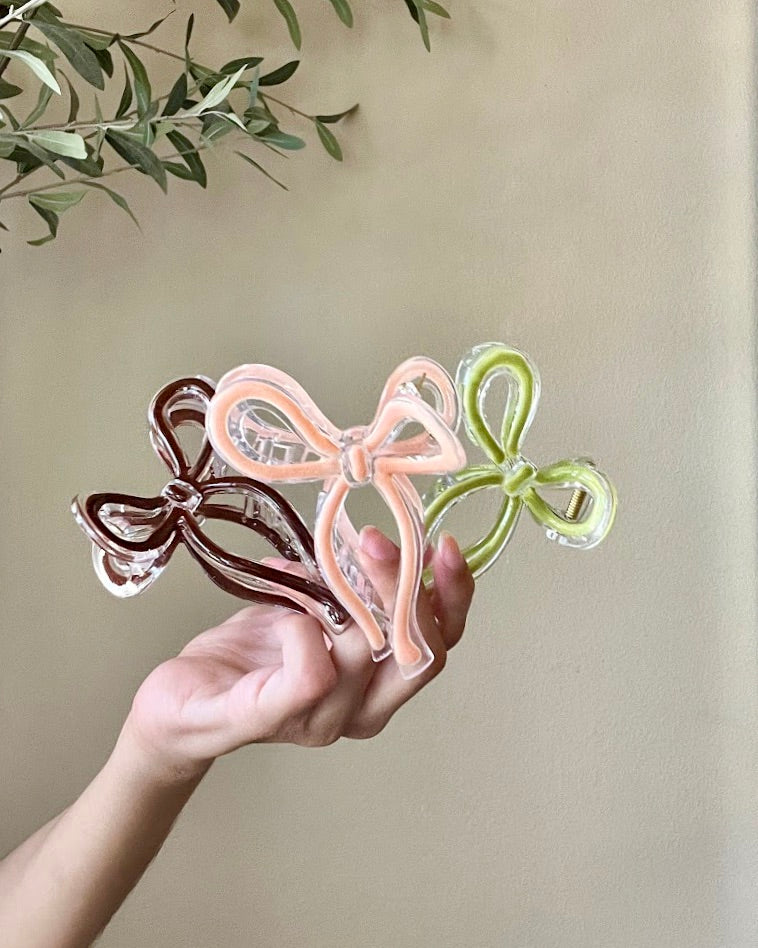 Color Pop Hair Bow Clip