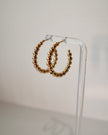 Ava Small Beaded Earrings