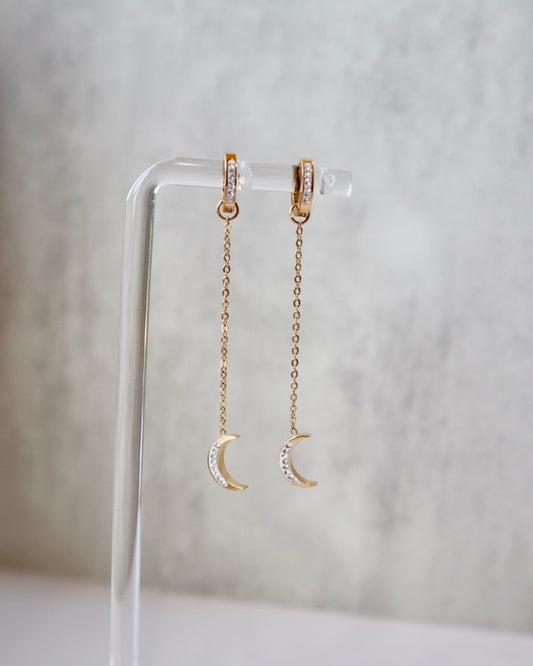 Luna Long Earrings