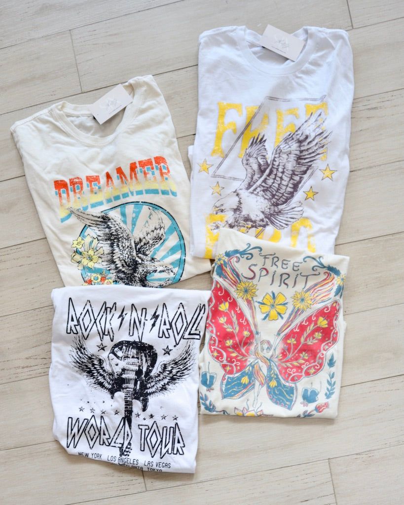 Dreamer Graphic Tee ((Last One)