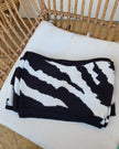 Jodie Zebra Knit Tube Top