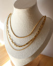 Ailee 3 Layer Paperclip Necklace
