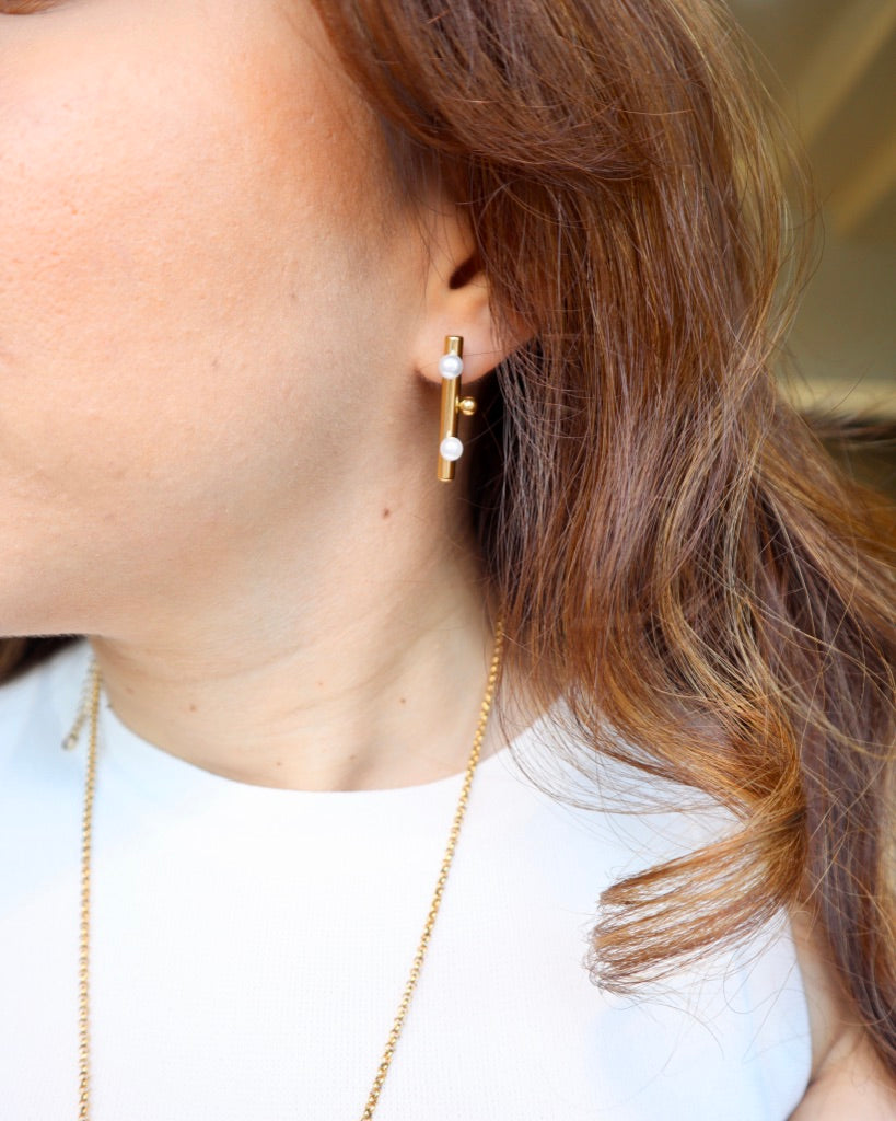 Pearl Drop Earrings