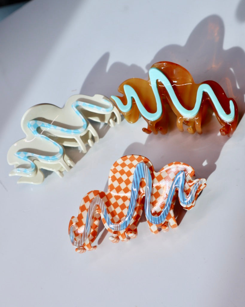 Swirl Hair Clips